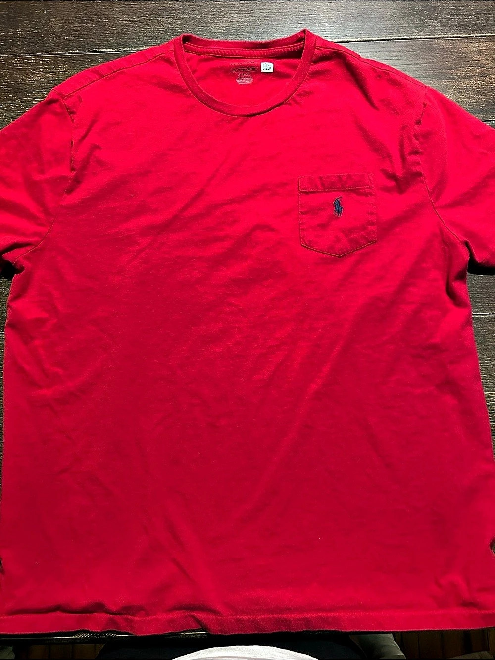 Polo Ralph Lauren Classic Fit Pocket Tee in Red Size XL